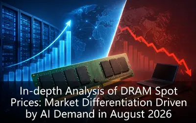 In-depth Analysis of DRAM Spot Prices: Market Differentiation Driven by AI Demand in August 2026